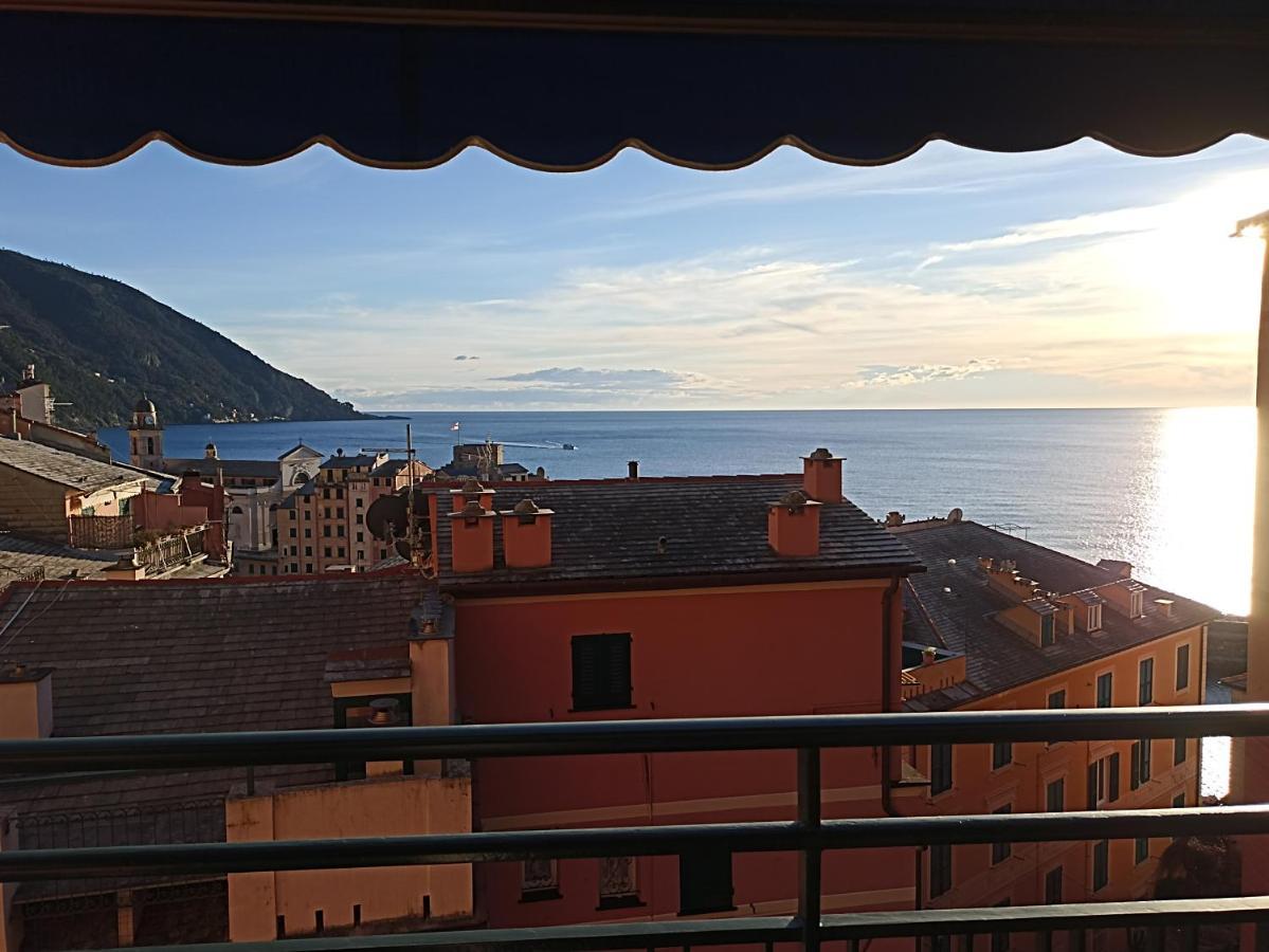 Apartmán A Due Passi Dal Cielo E Dal Mare - Balcony With Sea View Camogli Exteriér fotografie