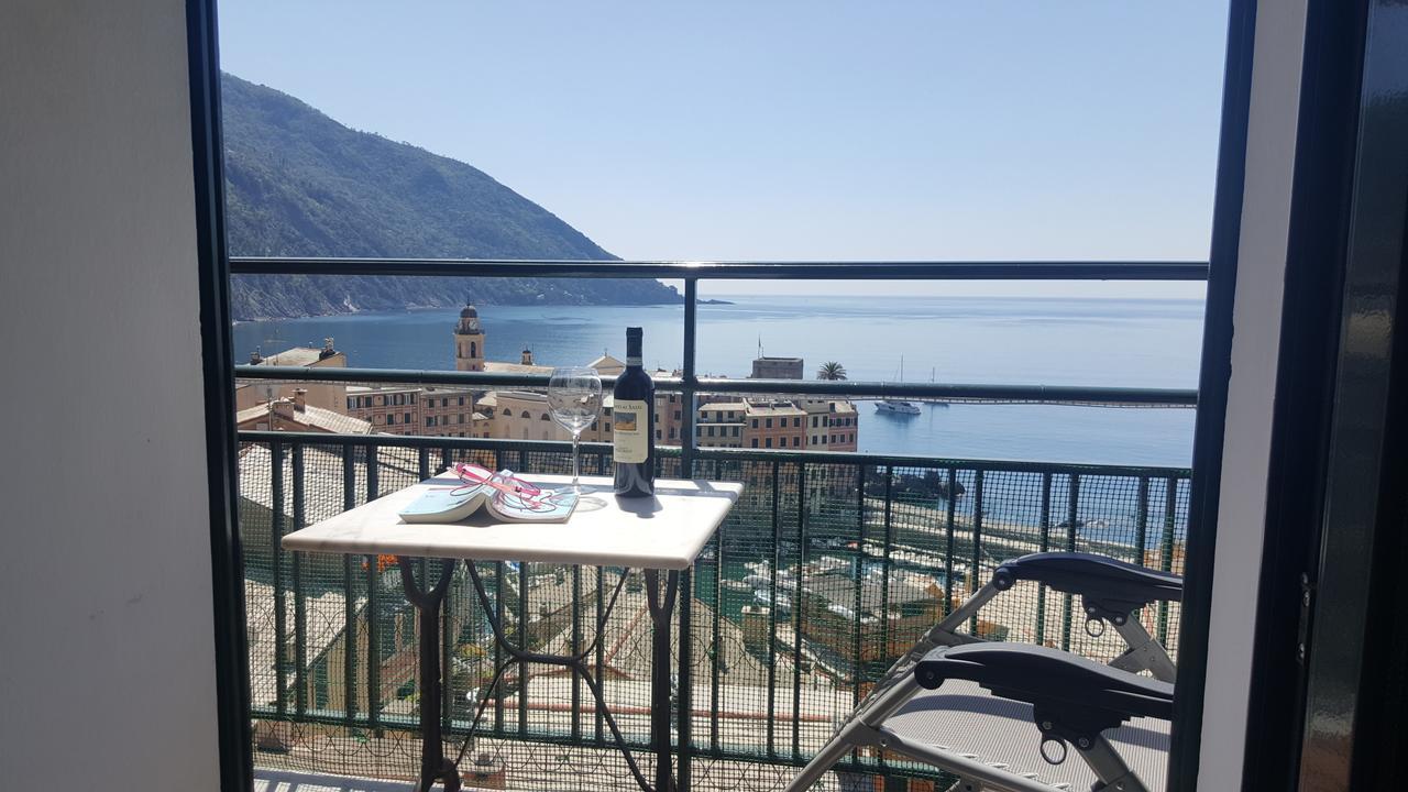 Apartmán A Due Passi Dal Cielo E Dal Mare - Balcony With Sea View Camogli Exteriér fotografie