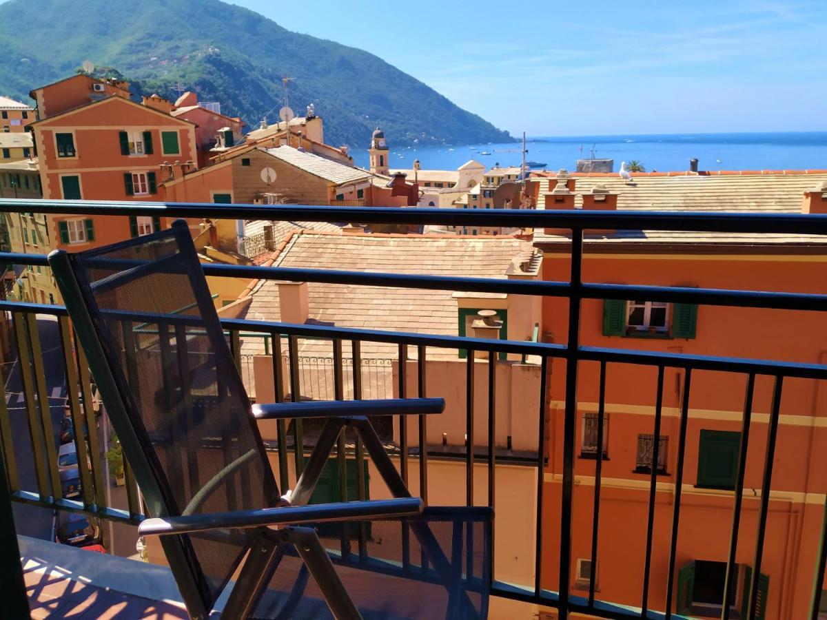 Apartmán A Due Passi Dal Cielo E Dal Mare - Balcony With Sea View Camogli Exteriér fotografie