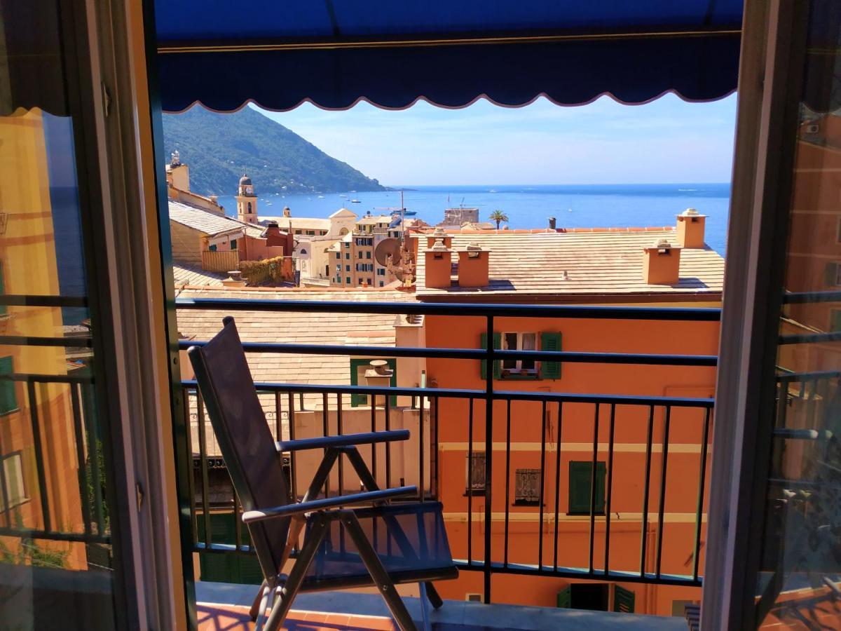 Apartmán A Due Passi Dal Cielo E Dal Mare - Balcony With Sea View Camogli Exteriér fotografie